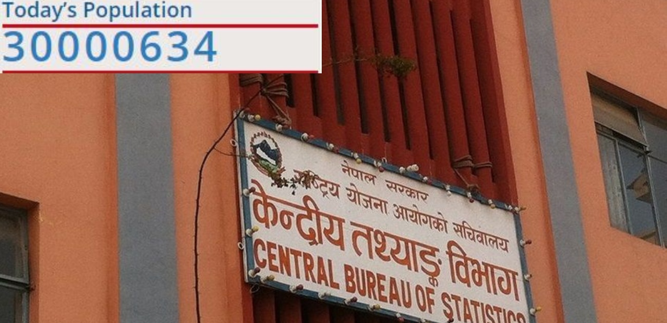 नेपालको जनसंख्या ३ करोड ६३४